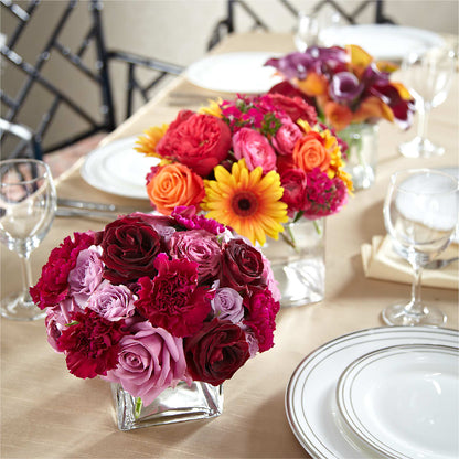 Love's Eternity Centerpiece –  Bella Fleur Sweets And Gifts Inc, Aurora IL