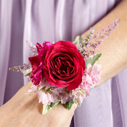 Rose Charm Corsage –  Bella Fleur Sweets And Gifts Inc, Aurora IL
